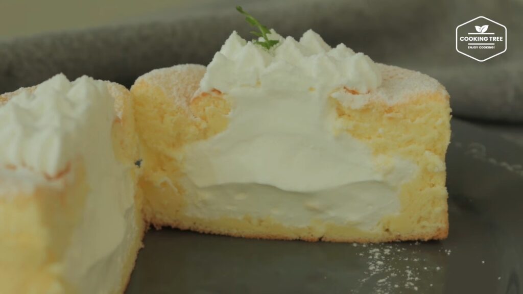 Whipped cream chiffon cake Recipe Cooking tree