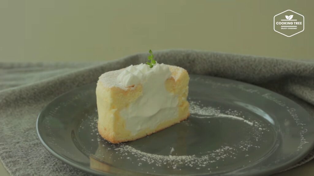 Whipped cream chiffon cake Recipe Cooking tree