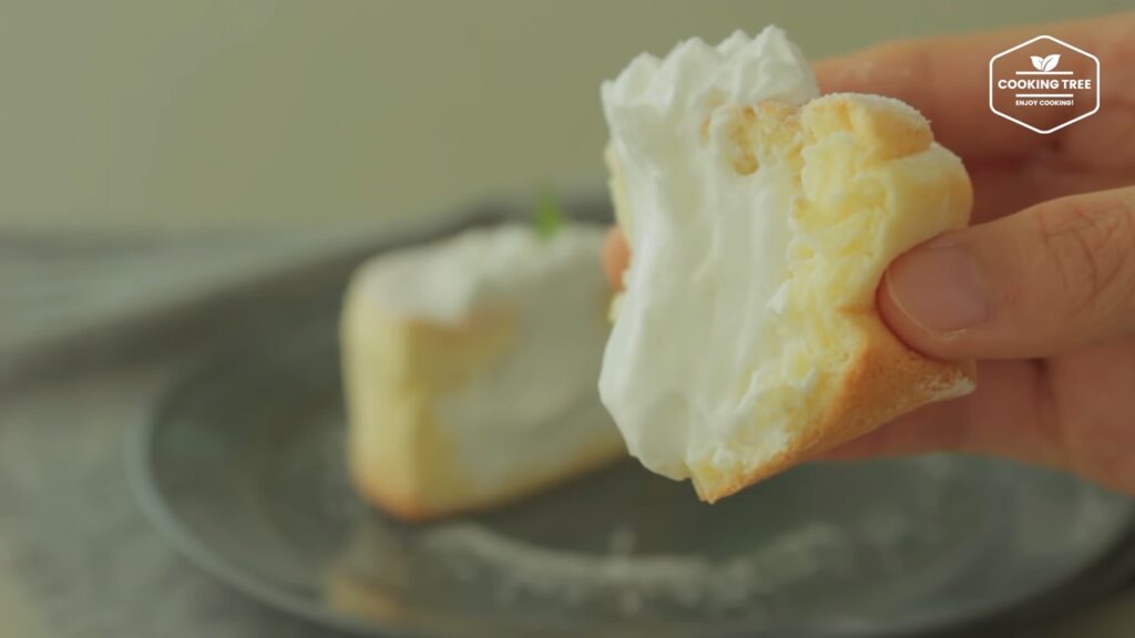 Whipped cream chiffon cake Recipe Cooking tree