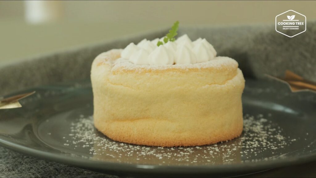 Whipped cream chiffon cake Recipe Cooking tree