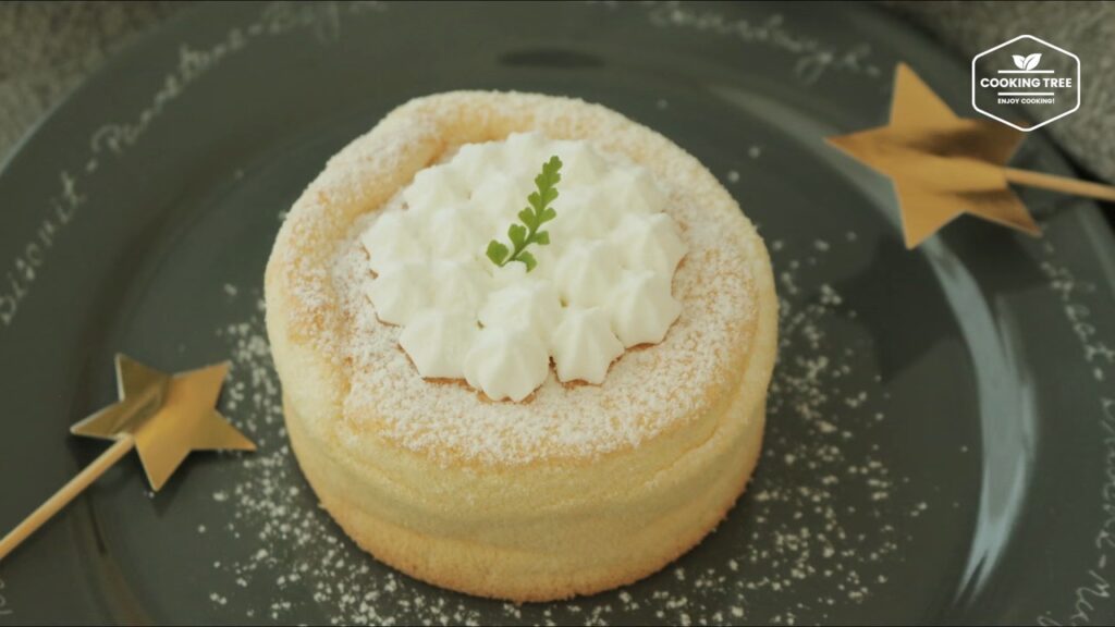 Whipped cream chiffon cake Recipe Cooking tree