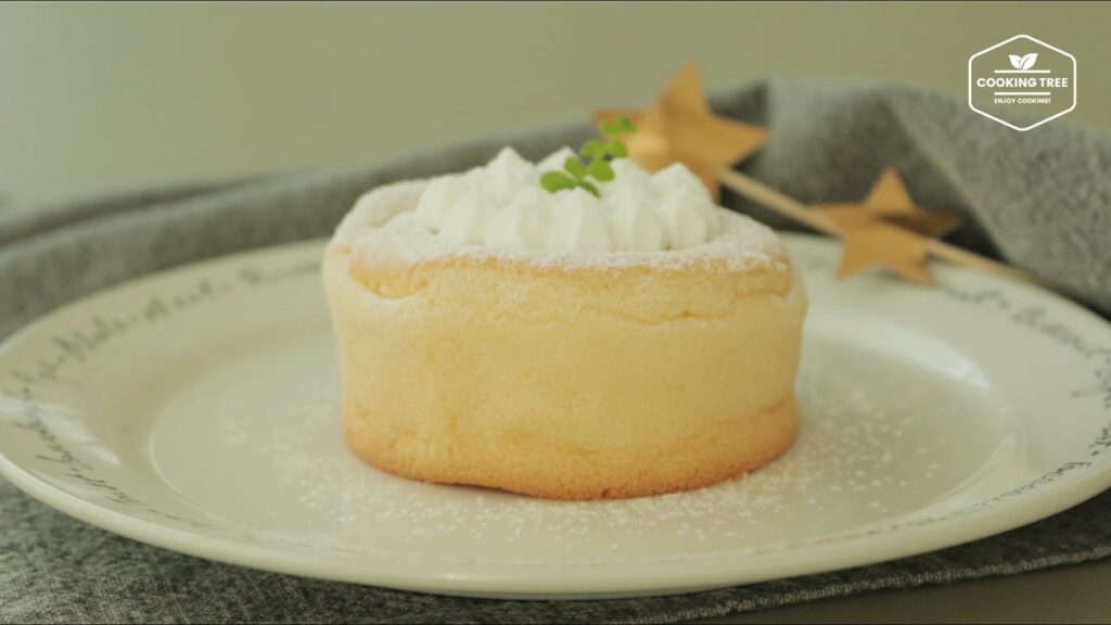 Whipped cream chiffon cake Recipe Cooking tree