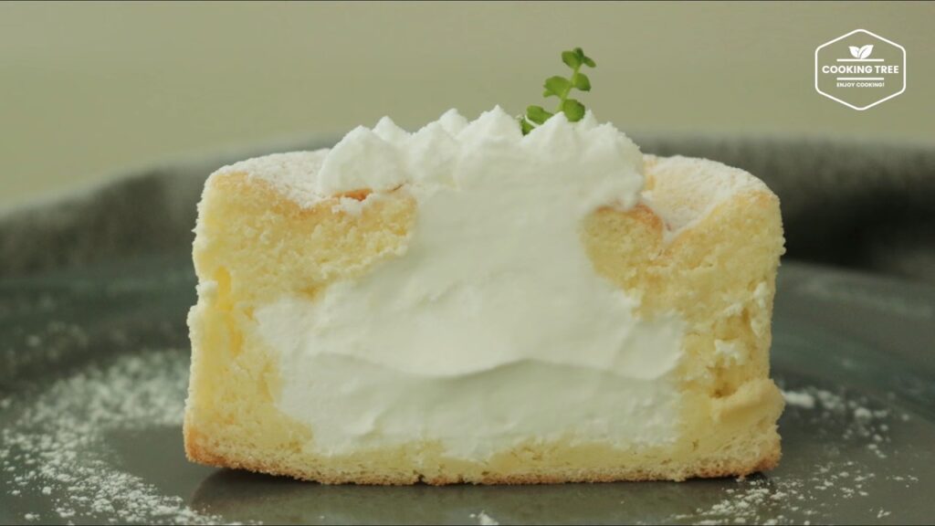 Whipped cream chiffon cake Recipe Cooking tree