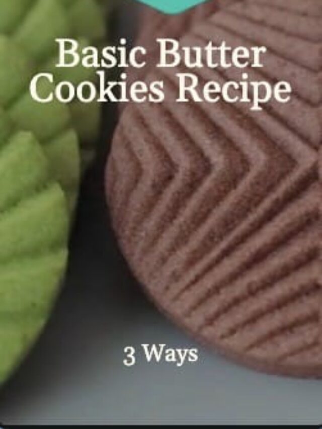 Basic Butter Cookies Recipe Cooking Tree