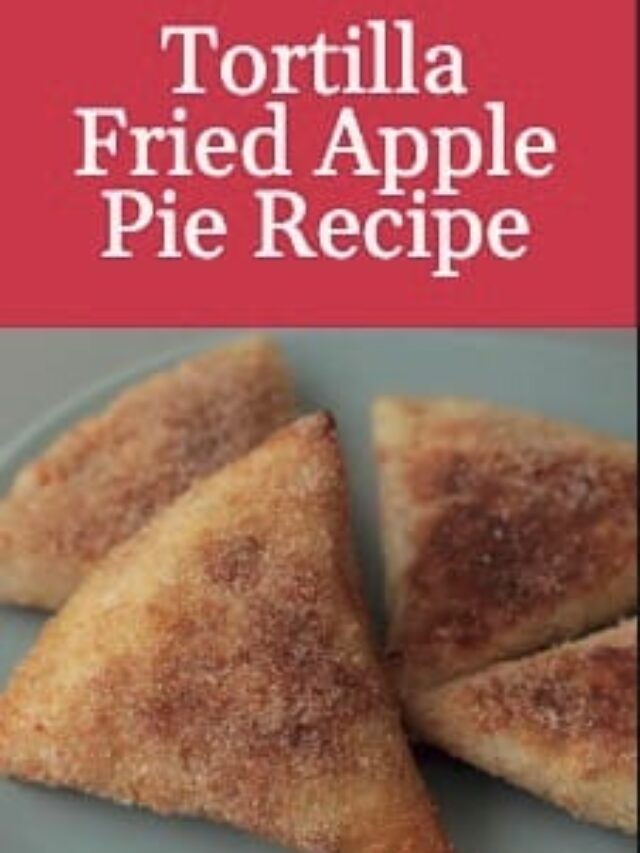 Tortilla Fried Apple Pie Recipe Cooking Tree
