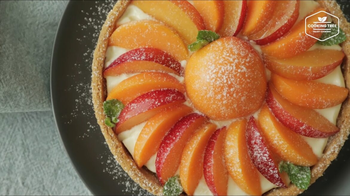 Apricot Plum Tart Recipe Cooking tree