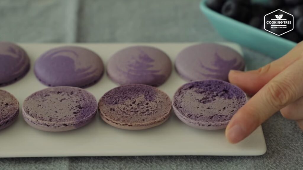 Blueberry Macaron Recipe Cooking tree