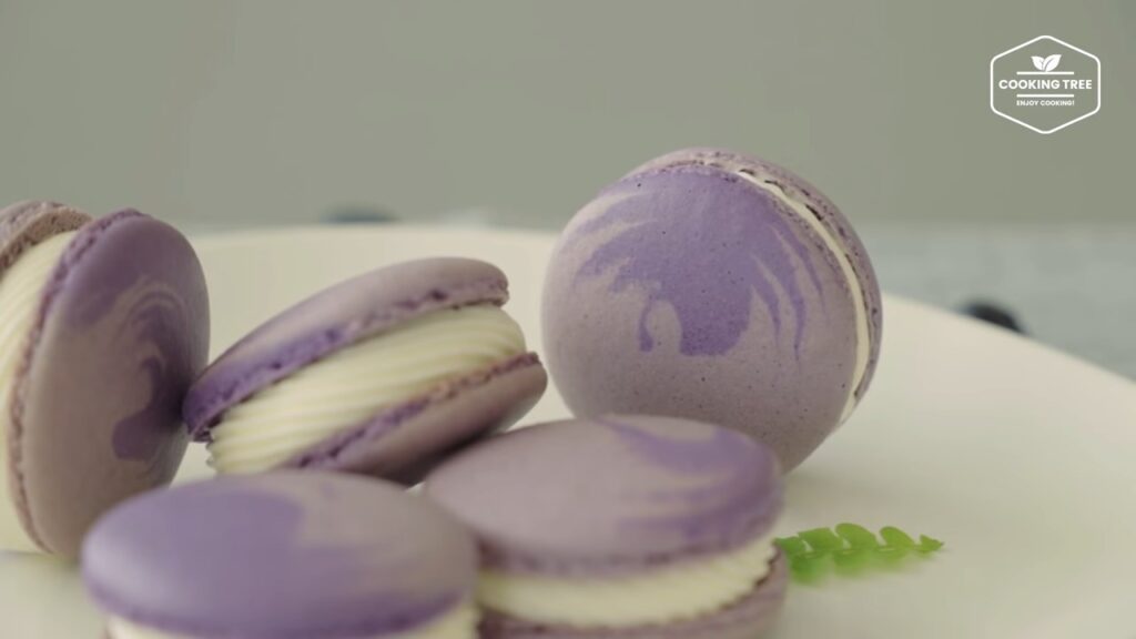 Blueberry Macaron Recipe Cooking tree