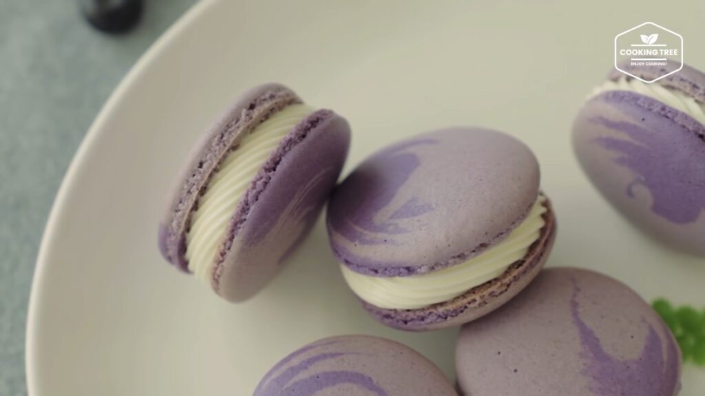 Blueberry Macaron Recipe Cooking tree