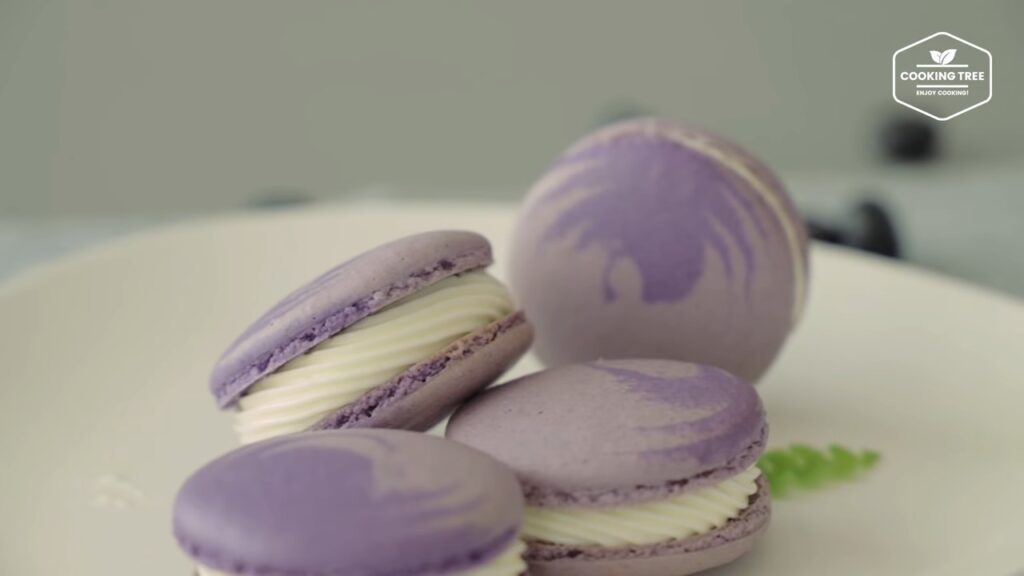 Blueberry Macaron Recipe Cooking tree