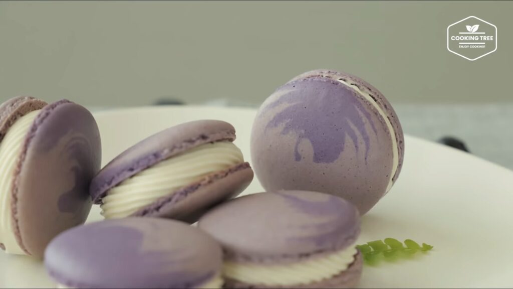 Blueberry Macaron Recipe Cooking tree