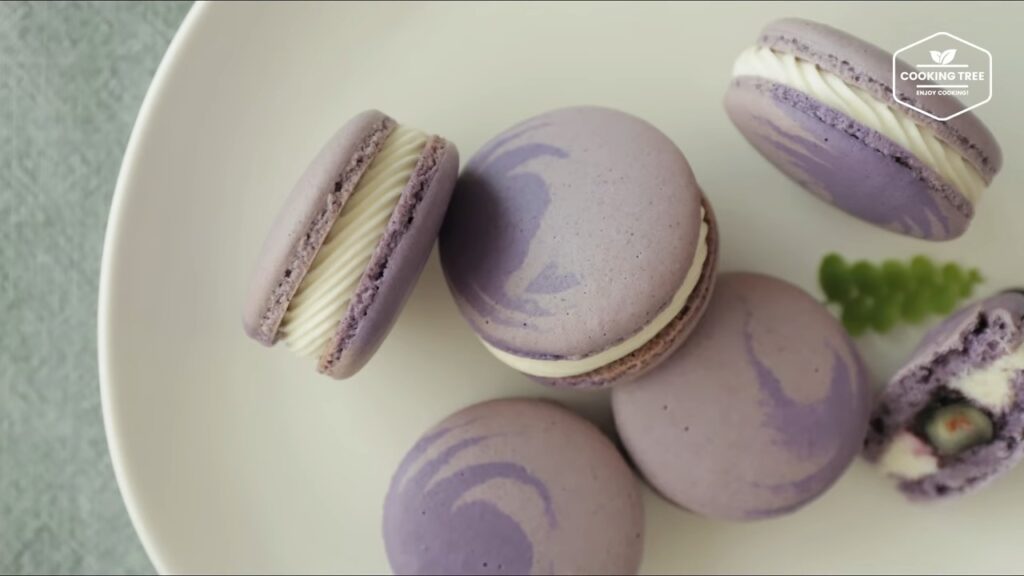 Blueberry Macaron Recipe Cooking tree