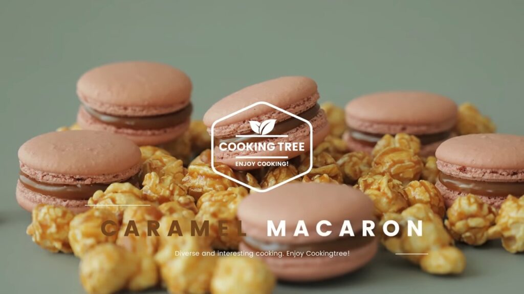 Caramel Macaron Recipe Cooking tree
