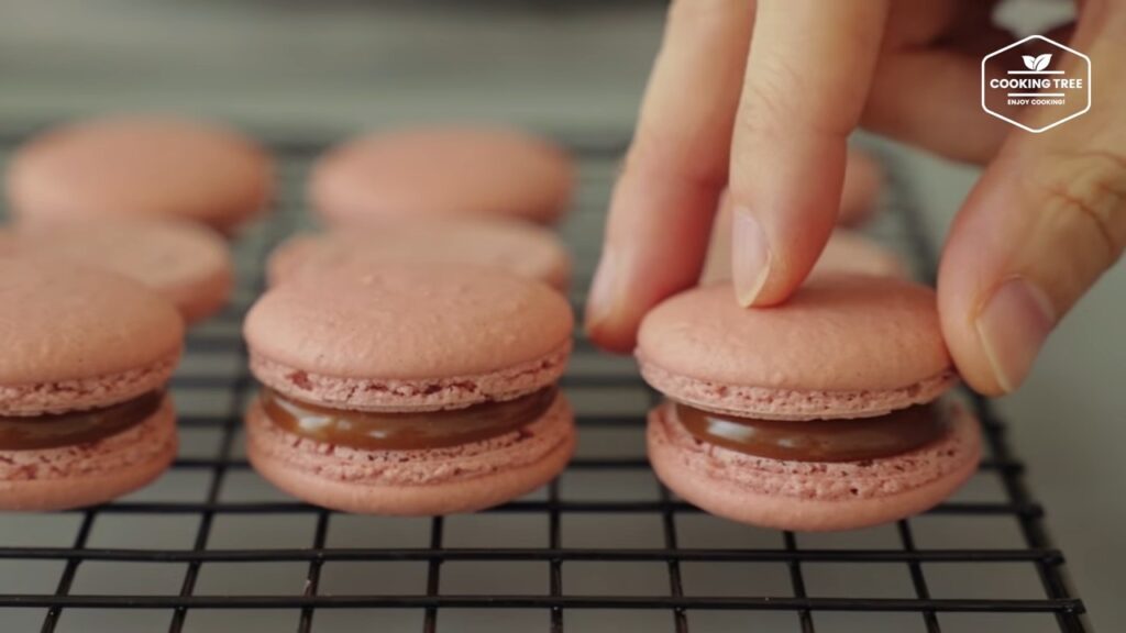 Caramel Macaron Recipe Cooking tree