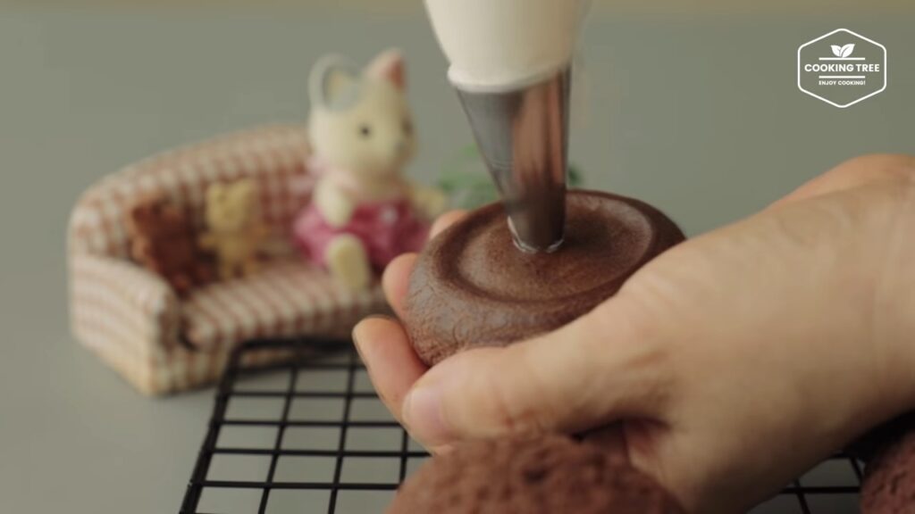 Choco Cookie Choux Crunchy Cream Puff Recipe Cooking tree