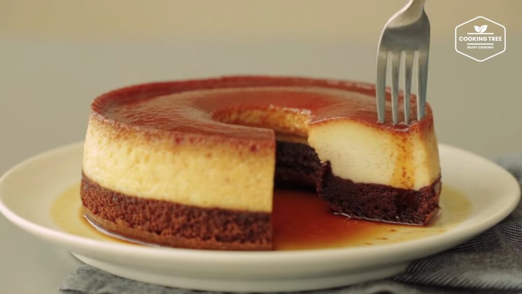 Choco Flan Cake Caramel Custard Pudding Cake