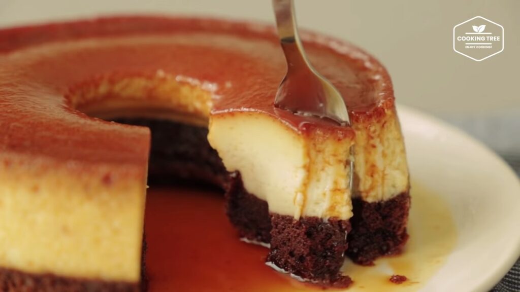 Choco Flan Cake Caramel Custard Pudding Cake