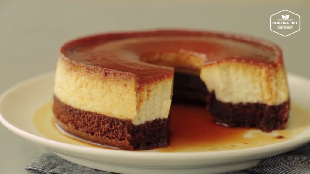 Choco Flan Cake Caramel Custard Pudding Cake