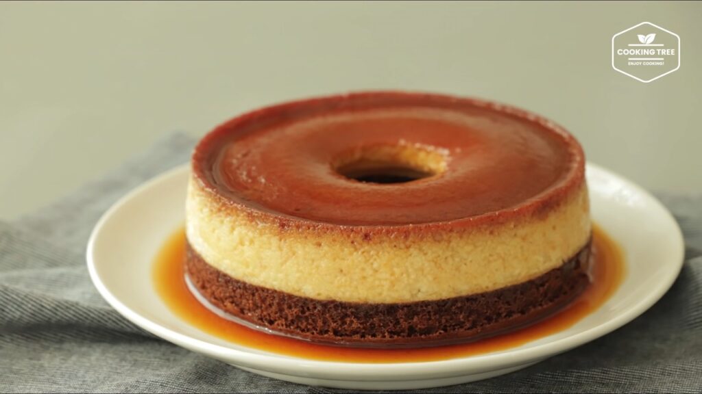 Choco Flan Cake Caramel Custard Pudding Cake