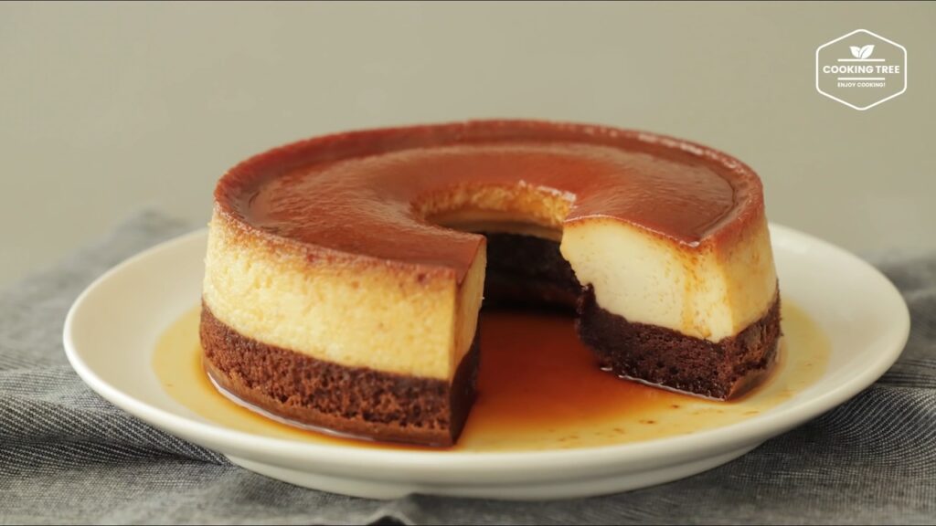 Choco Flan Cake Caramel Custard Pudding Cake