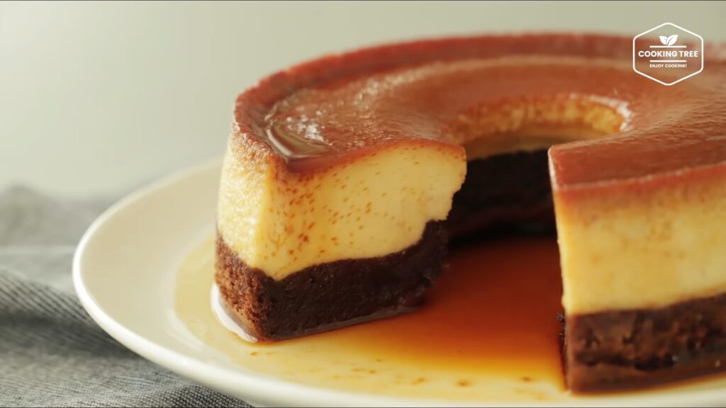 Choco Flan Cake Caramel Custard Pudding Cake