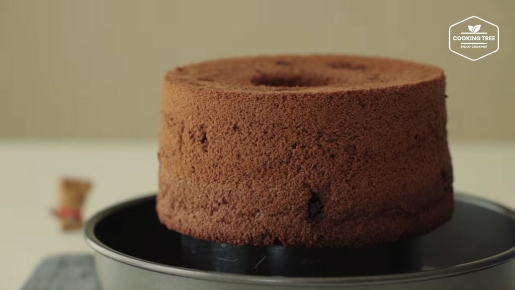 Chocolate chip Chiffon Cake Recipe