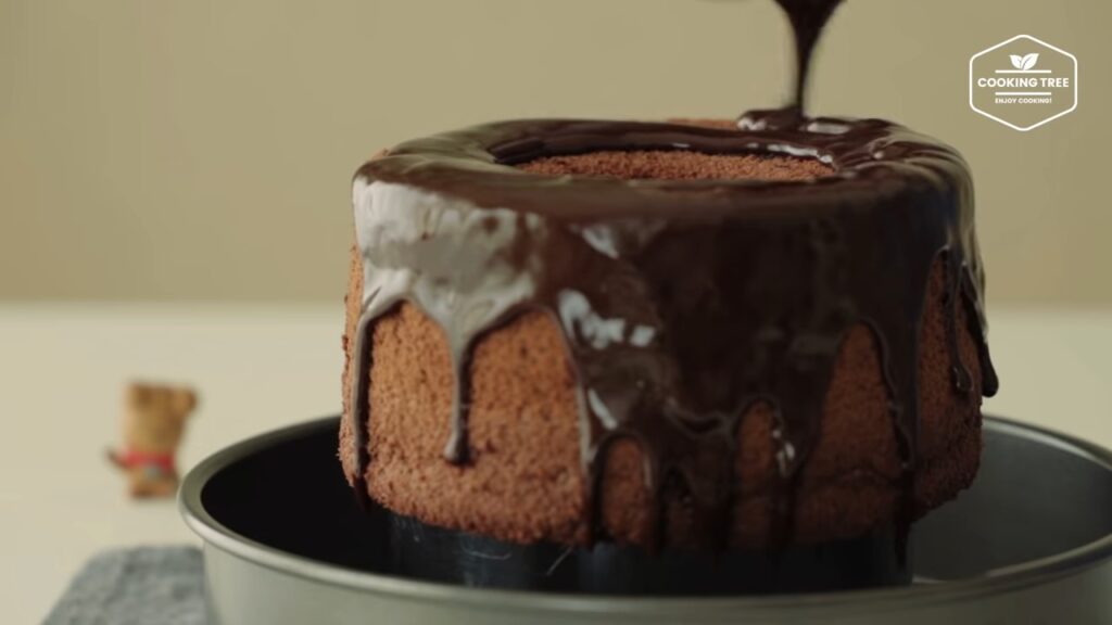 Chocolate chip Chiffon Cake Recipe