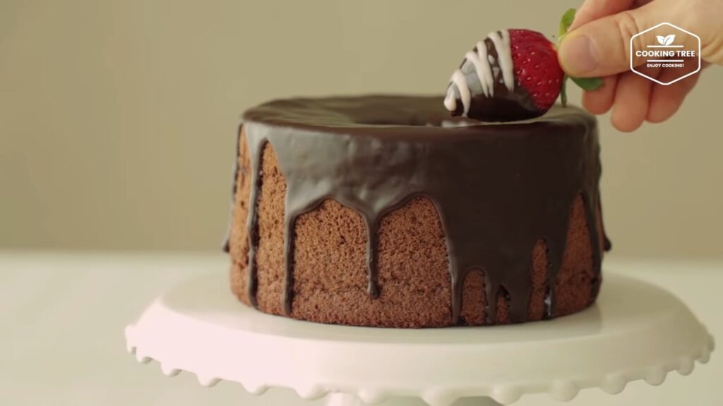 Chocolate chip Chiffon Cake Recipe