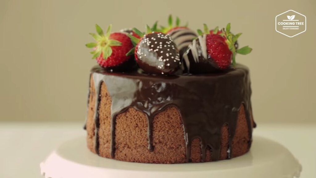 Chocolate chip Chiffon Cake Recipe