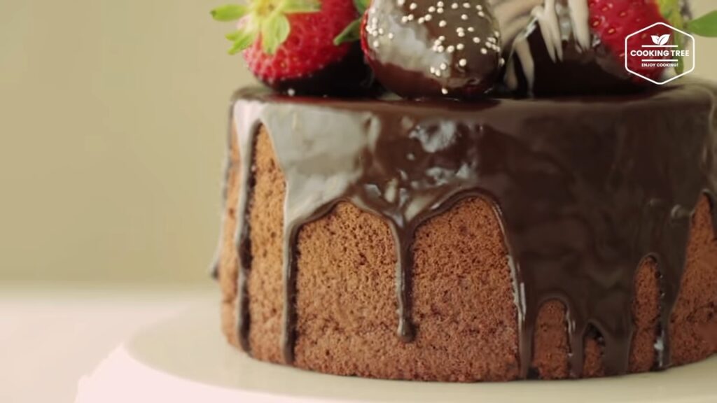 Chocolate chip Chiffon Cake Recipe