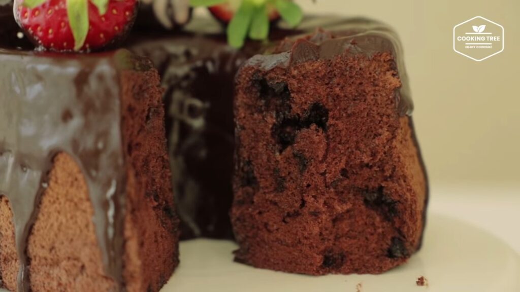 Chocolate chip Chiffon Cake Recipe