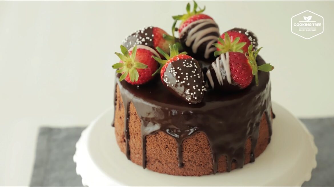 Chocolate chip Chiffon Cake Recipe Chocolate chip Chiffon Cake Recipe
