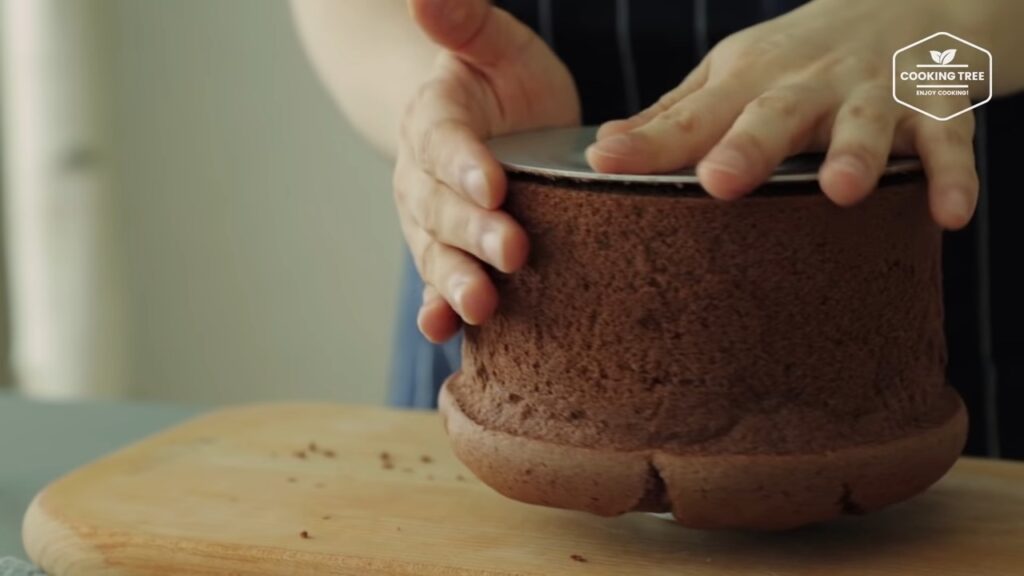 Chocolate cream chiffon cake Recipe Cooking tree