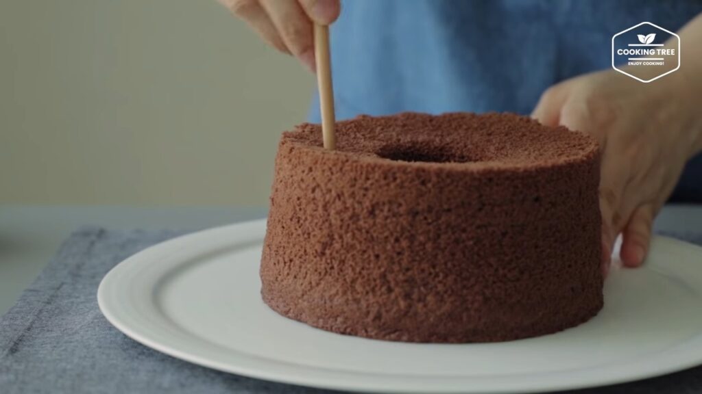 Chocolate cream chiffon cake Recipe Cooking tree