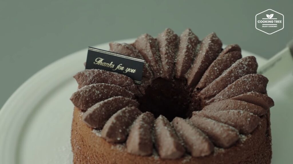 Chocolate cream chiffon cake Recipe Cooking tree