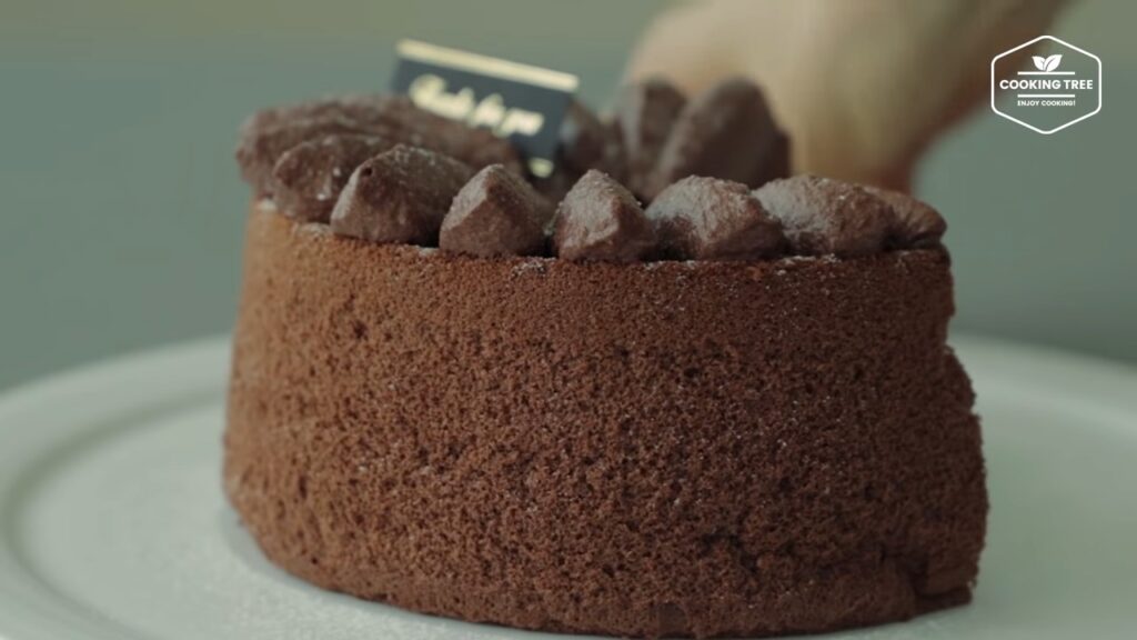 Chocolate cream chiffon cake Recipe Cooking tree