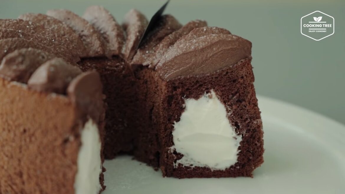 Chocolate cream chiffon cake Recipe Cooking tree Chocolate cream chiffon cake Recipe Cooking tree
