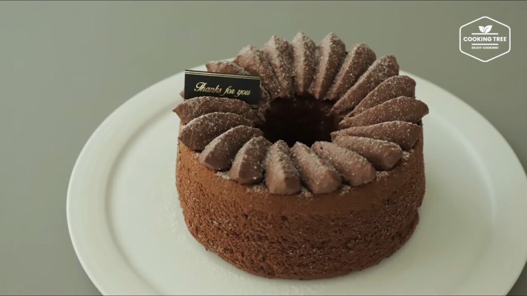 Chocolate cream chiffon cake Recipe Cooking tree