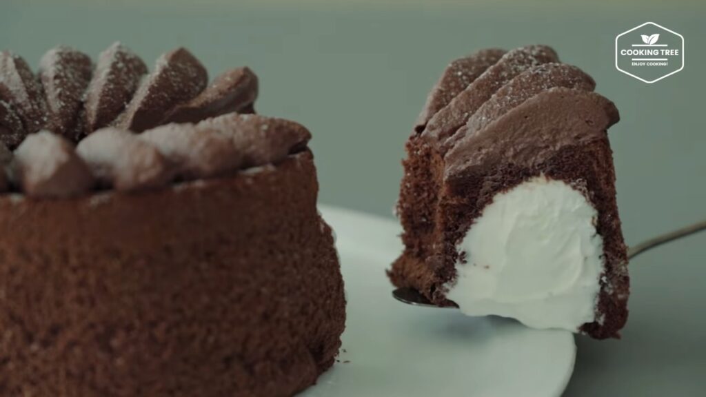 Chocolate cream chiffon cake Recipe Cooking tree