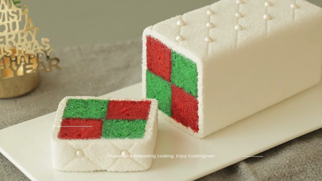 Christmas Battenberg Cake Recipe