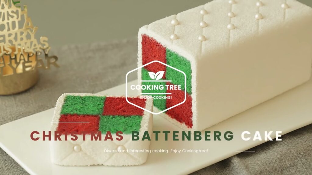 Christmas Battenberg Cake Recipe