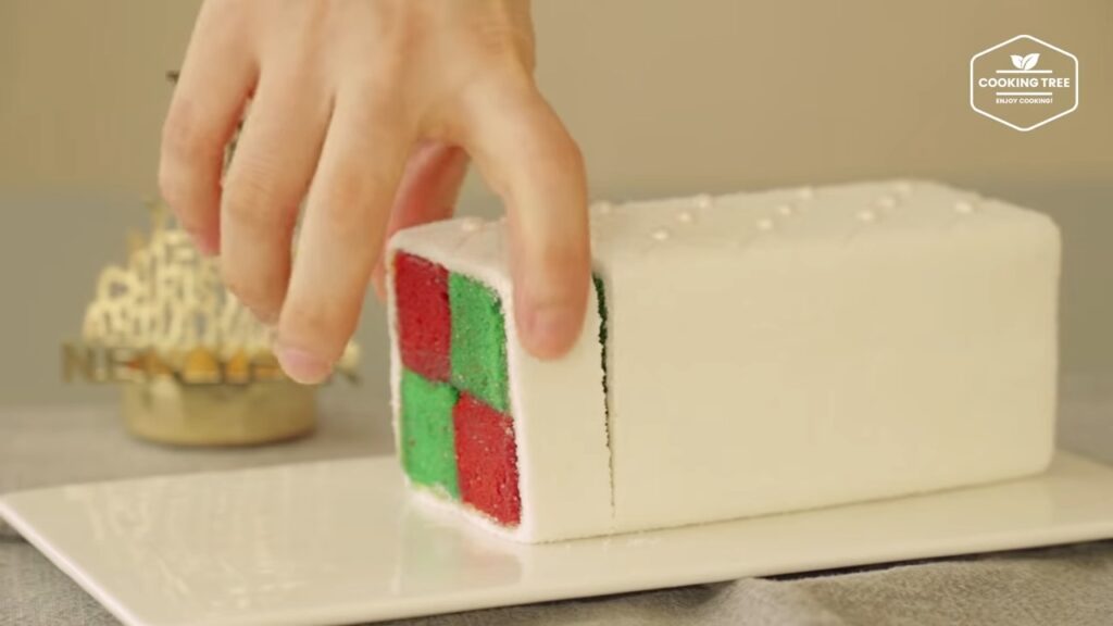 Christmas Battenberg Cake Recipe