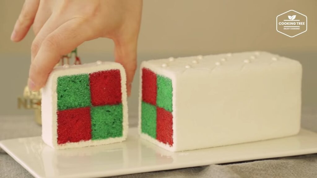 Christmas Battenberg Cake Recipe