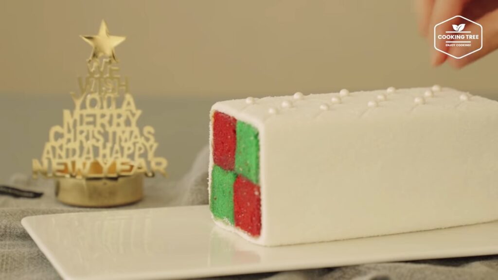 Christmas Battenberg Cake Recipe