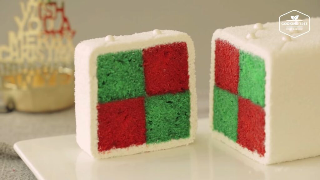 Christmas Battenberg Cake Recipe