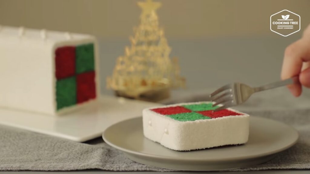 Christmas Battenberg Cake Recipe