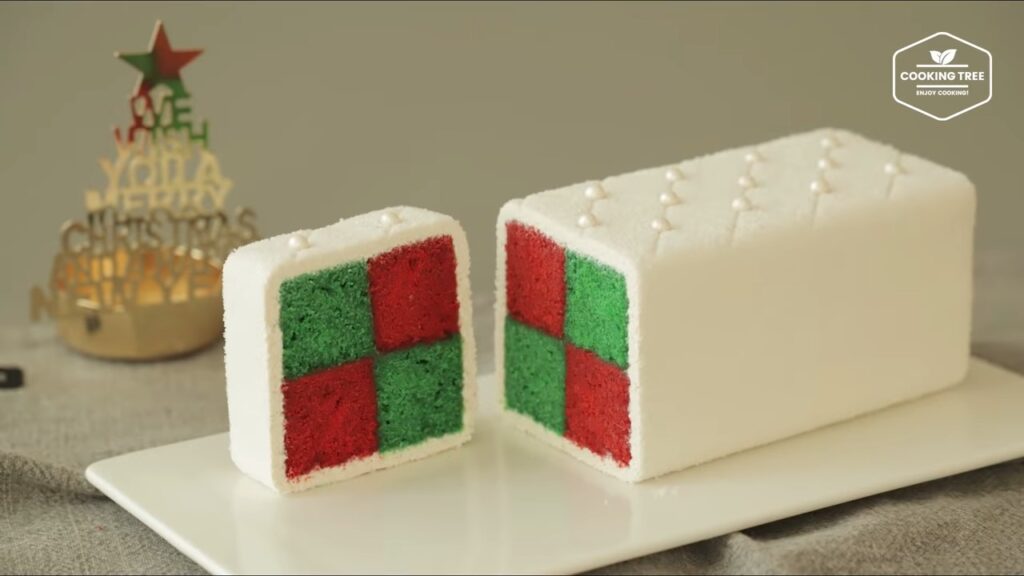 Christmas Battenberg Cake Recipe