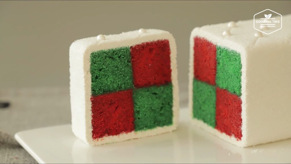 Christmas Battenberg Cake Recipe