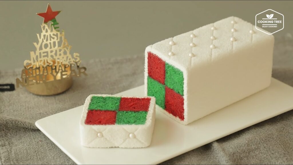 Christmas Battenberg Cake Recipe