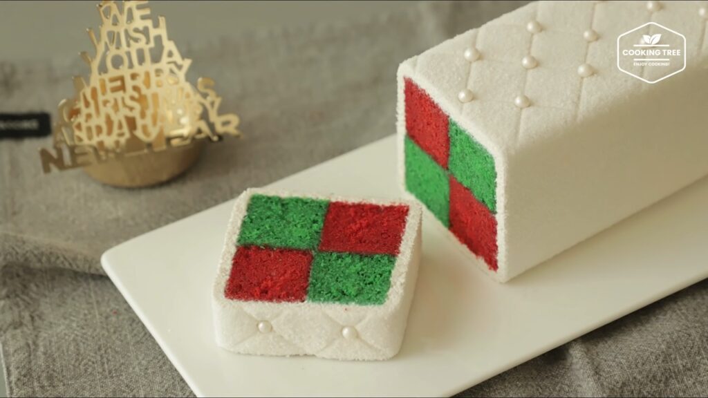 Christmas Battenberg Cake Recipe